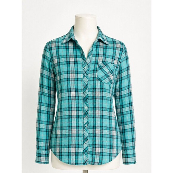 Talbots Tops - Talbot Long Sleeve Button Front Shirt Size Large EUC